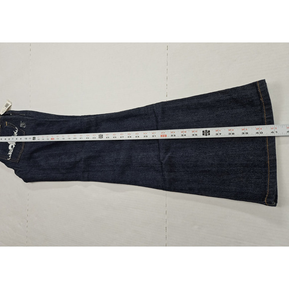 Truth Soul Armor Jeans Women's Size 6 Bootcut Y2K Style Embellished Logo Pocket - Picture 6 of 13